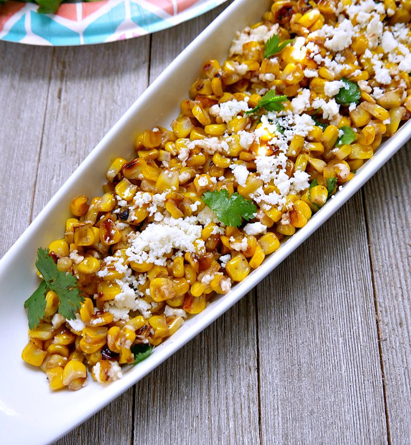 Mexican Street Corn Off The Cob
 Easy Grilled Mexican Street Corn f The Cob