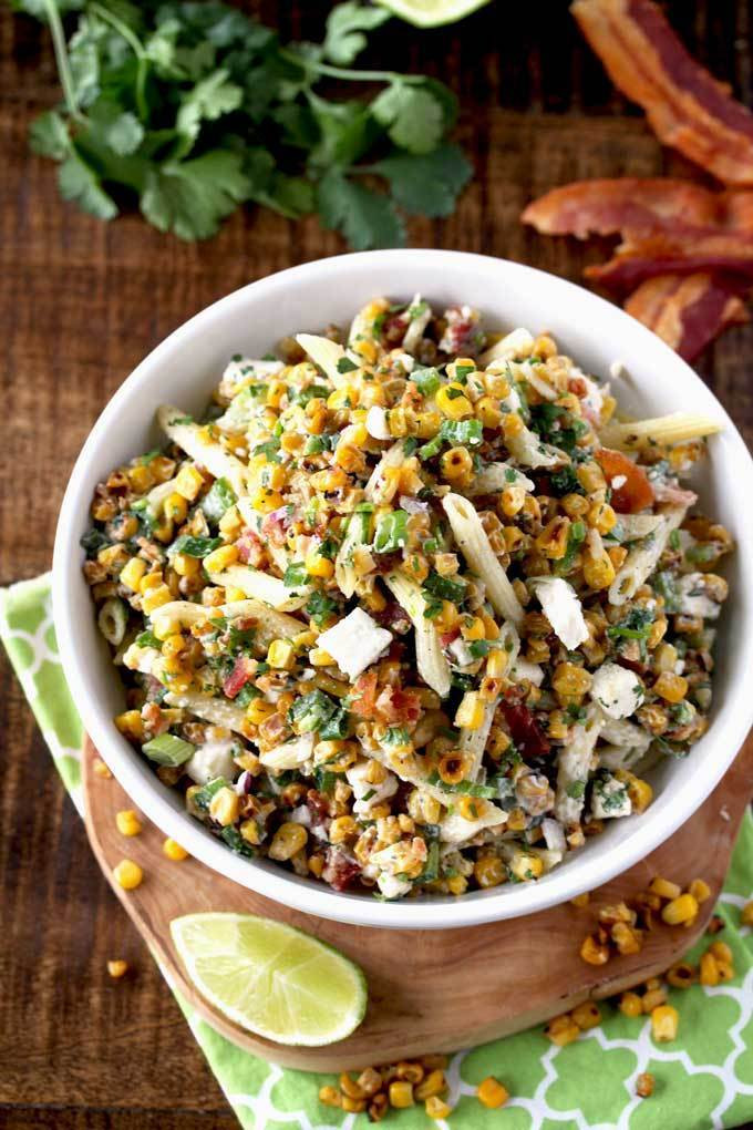 Mexican Street Corn Pasta Salad
 Mexican Street Corn Pasta Salad