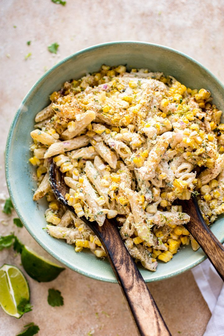 Mexican Street Corn Pasta Salad
 Mexican Street Corn Pasta Salad • Salt & Lavender