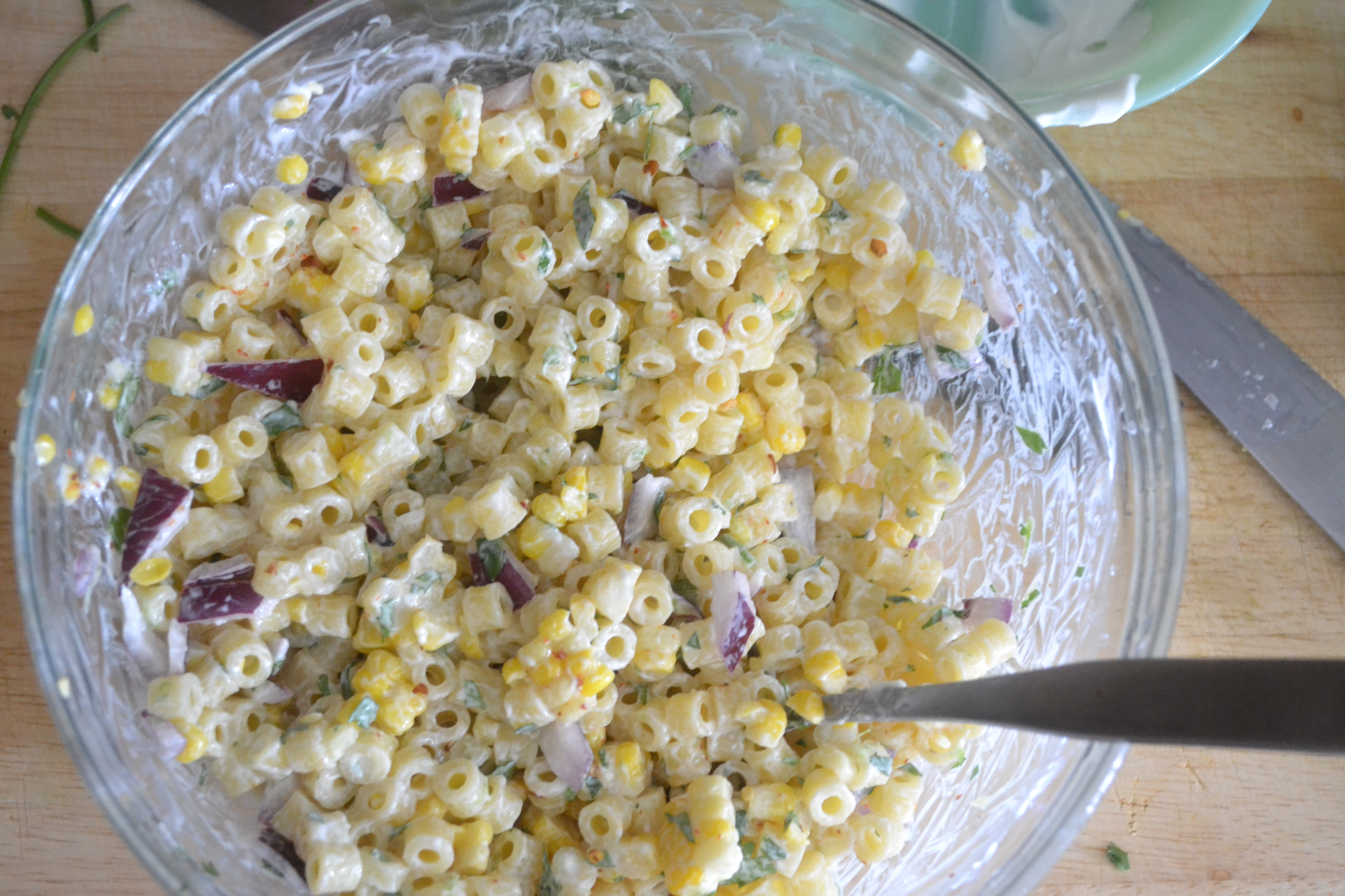 Mexican Street Corn Pasta Salad
 Mexican Street Corn Pasta Salad