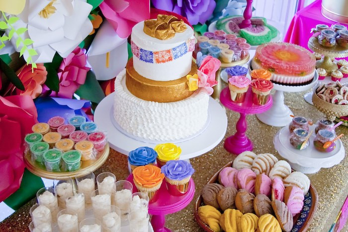 Mexican Themed Desserts
 Kara s Party Ideas Colorful Mexican Themed Baby Shower