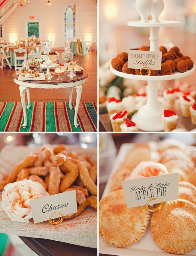 Mexican Themed Desserts
 Mexican Inspired Austin Wedding Katie Heather