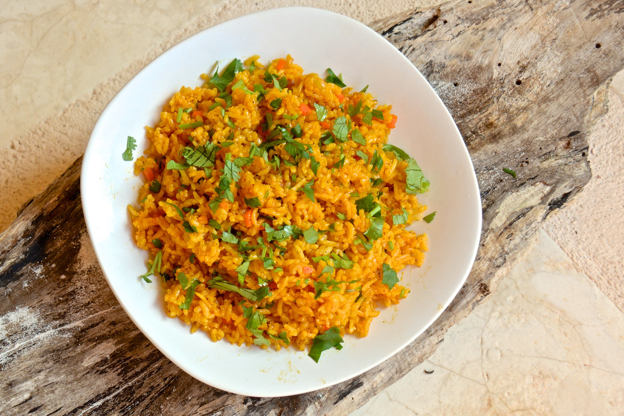 Mexican Yellow Rice Recipe
 Mexican yellow rice with achiote