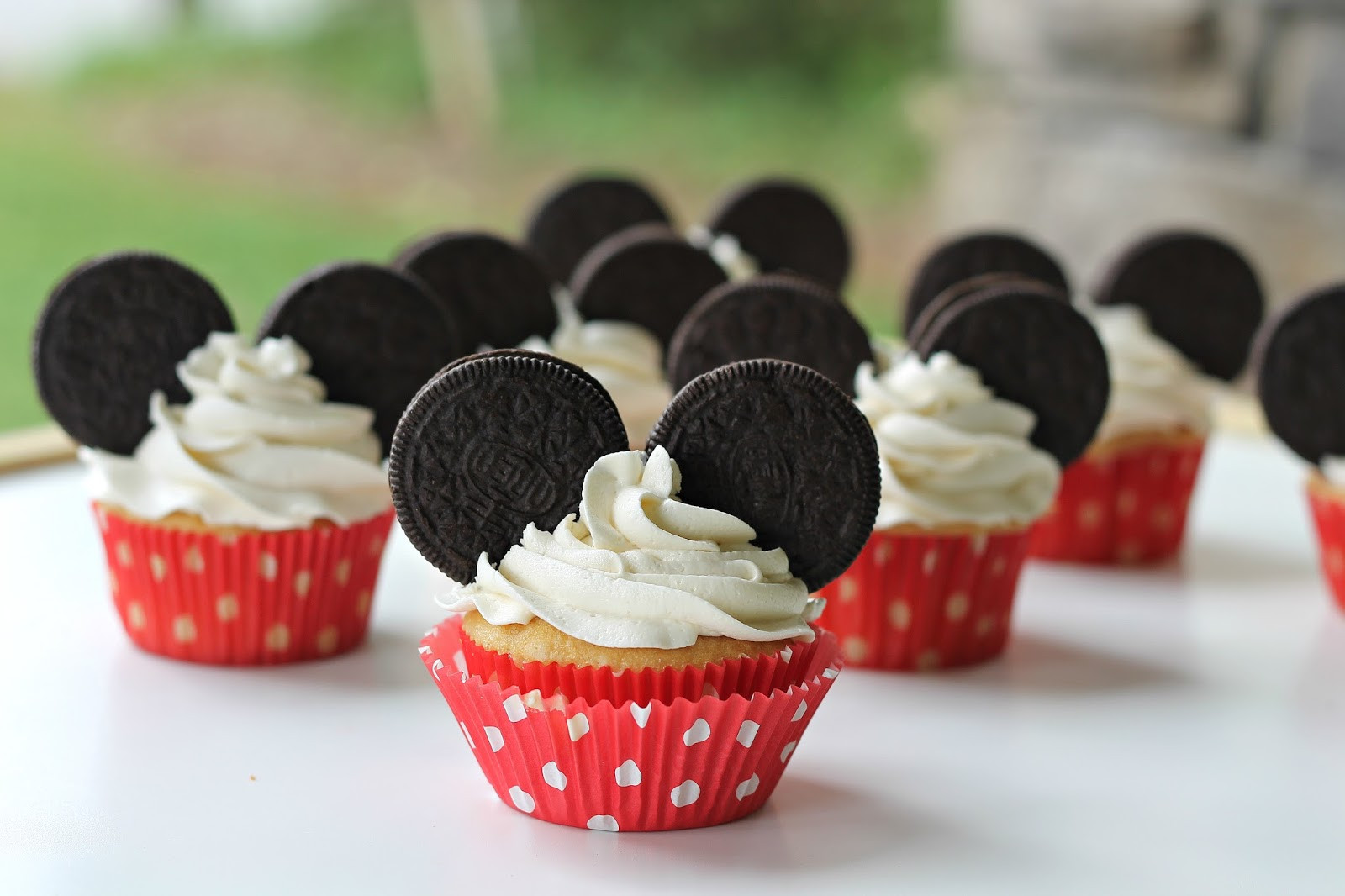 Mickey Mouse Cupcakes
 Easy Mickey Mouse Cupcakes Carolina Charm