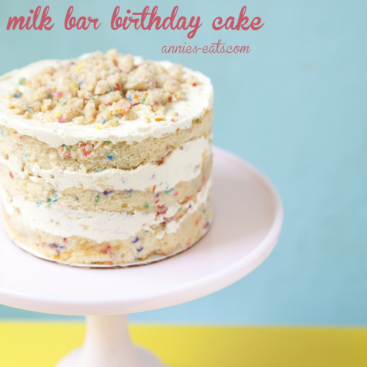 Milk Bar Birthday Cake Recipe
 milk bar birthday cake Annie s EatsAnnie s Eats