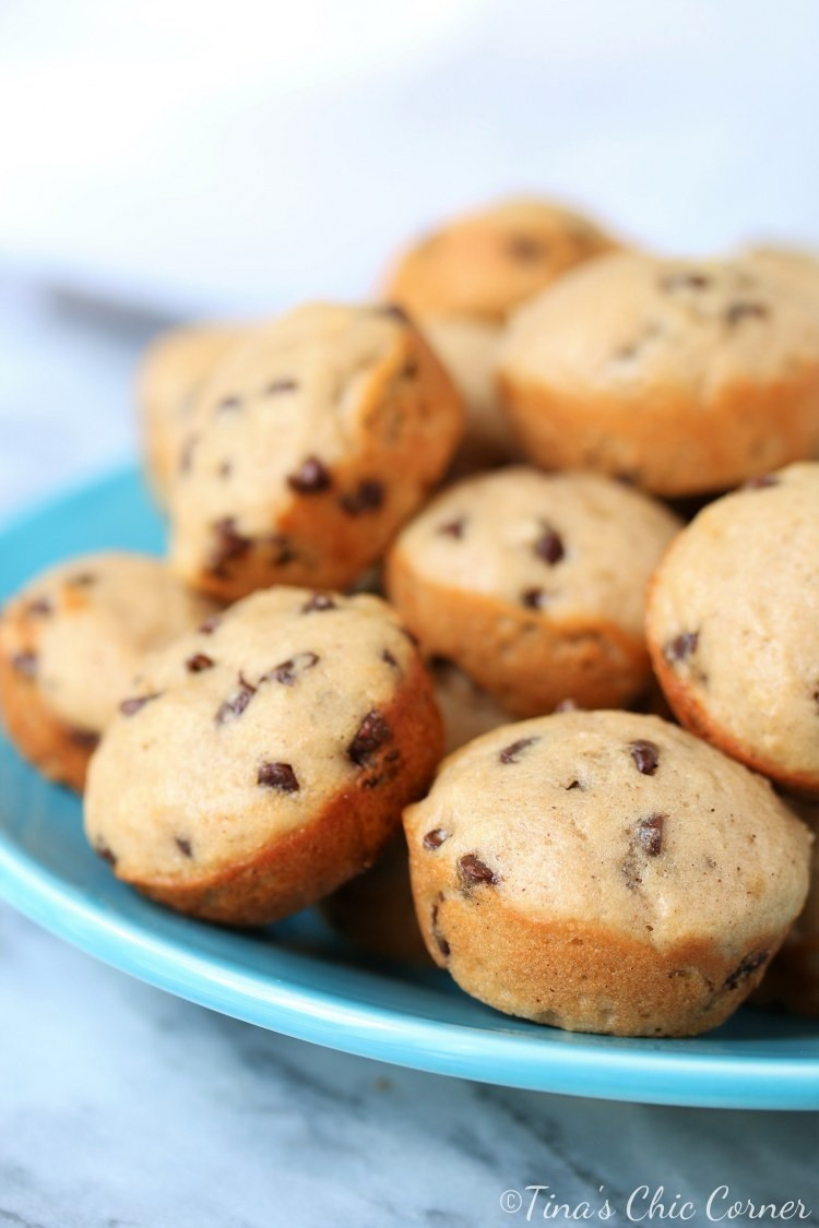 Mini Chocolate Chip Muffins
 Low Calorie Mini Chocolate Chip Muffins – Tina s Chic Corner