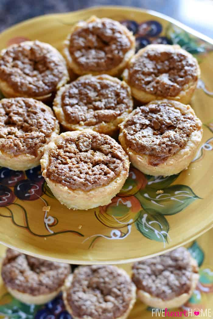 Mini Pie Recipes
 pecan cups