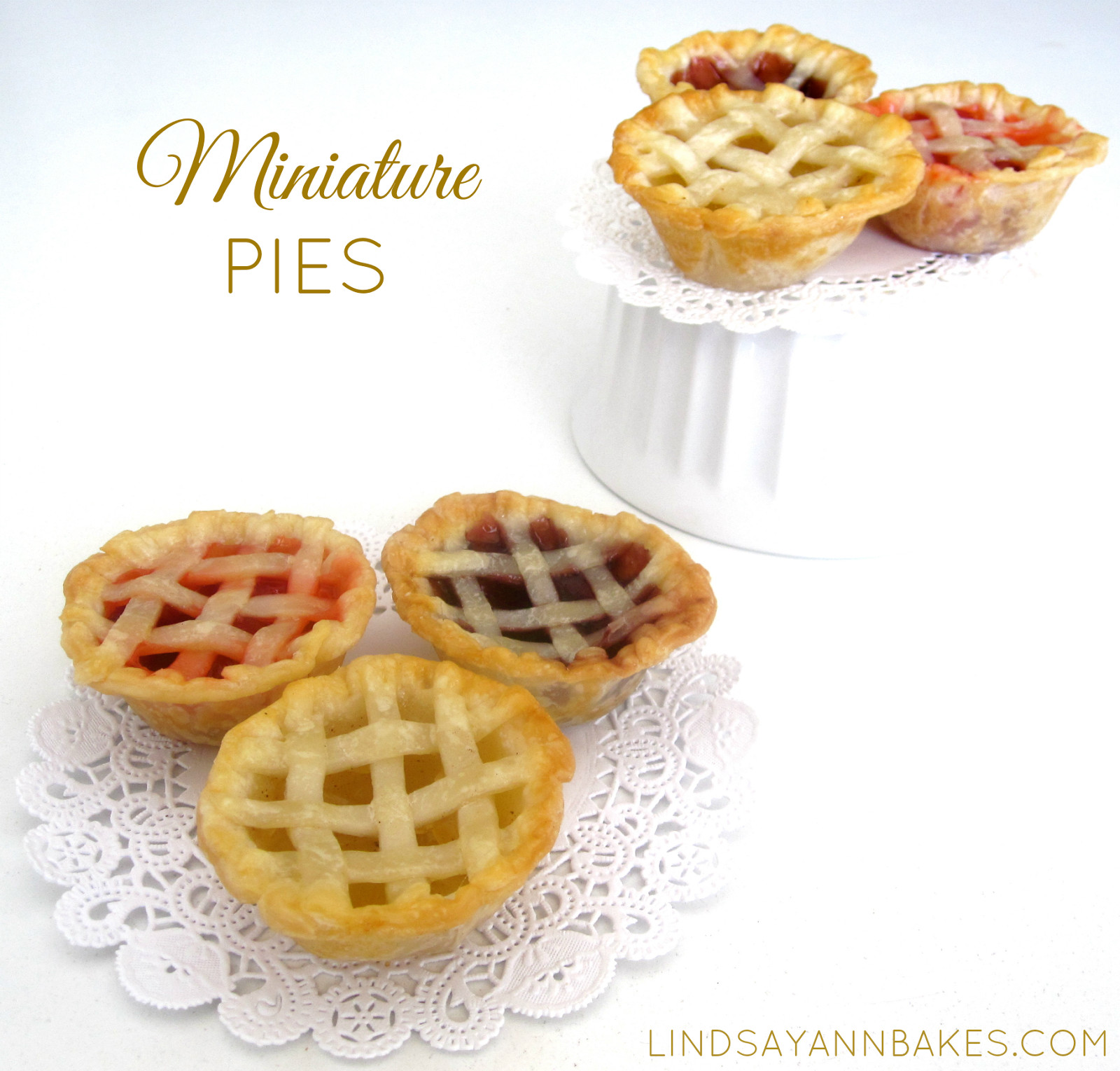 Mini Pie Recipes
 VIDEO Miniature Pies in a Cupcake Pan Lindsay Ann Bakes