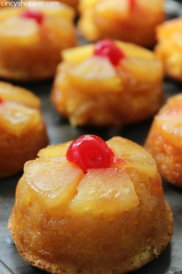 Mini Pineapple Upside Down Cake
 Mini Pineapple Upside Down Cakes CincyShopper