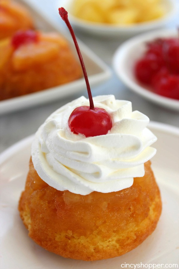 Mini Pineapple Upside Down Cake
 Mini Pineapple Upside Down Cakes CincyShopper