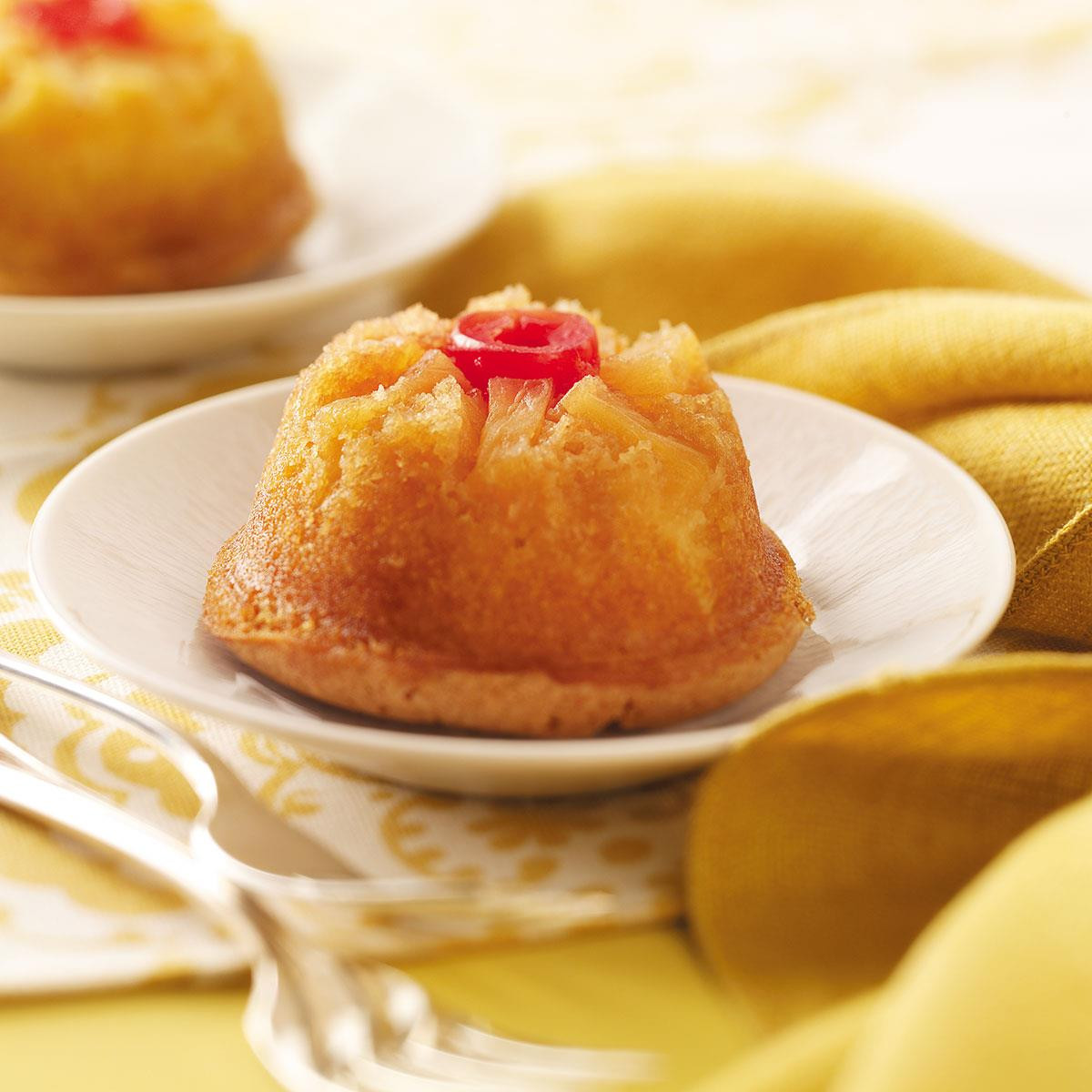 Mini Pineapple Upside Down Cake
 Mini Pineapple Upside Down Cakes Recipe