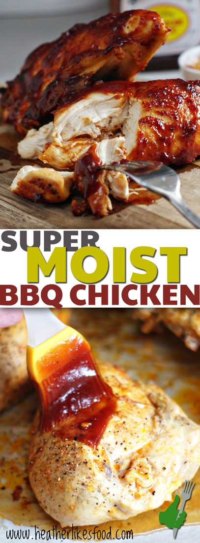 Moist Baked Chicken
 Super Moist Oven Baked BBQ Chicken