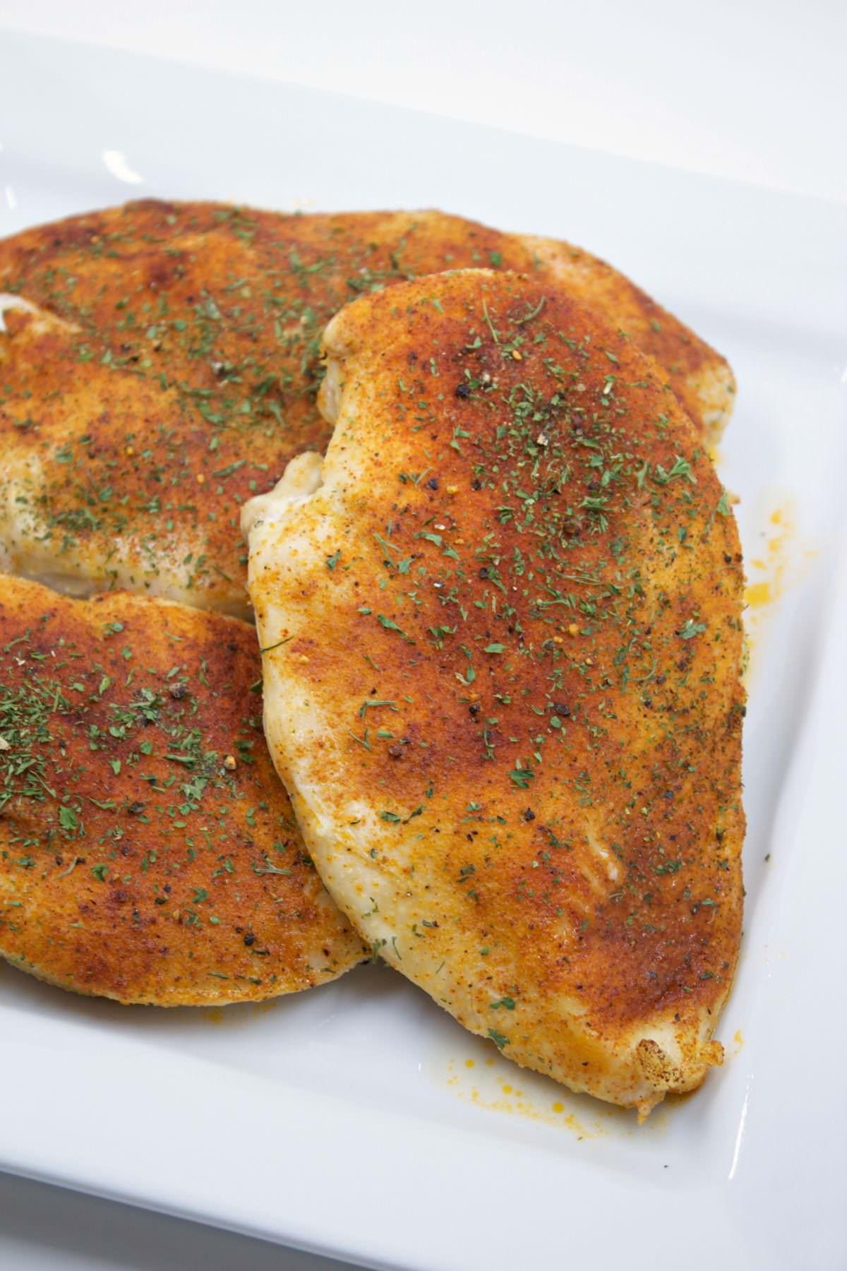 Moist Baked Chicken
 Baked chicken breasts My Mommy Style