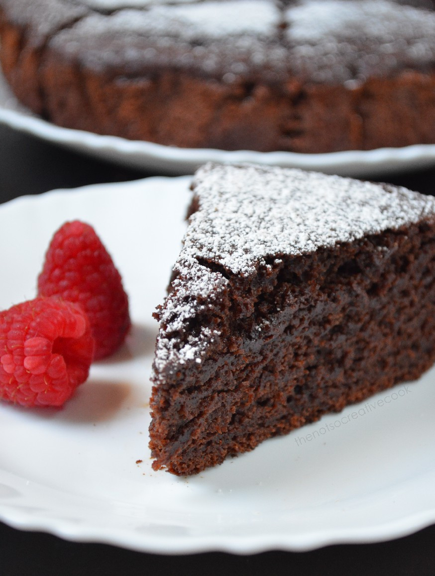 Moist Chocolate Cake
 Eggless and Butterless Moist Chocolate Cake