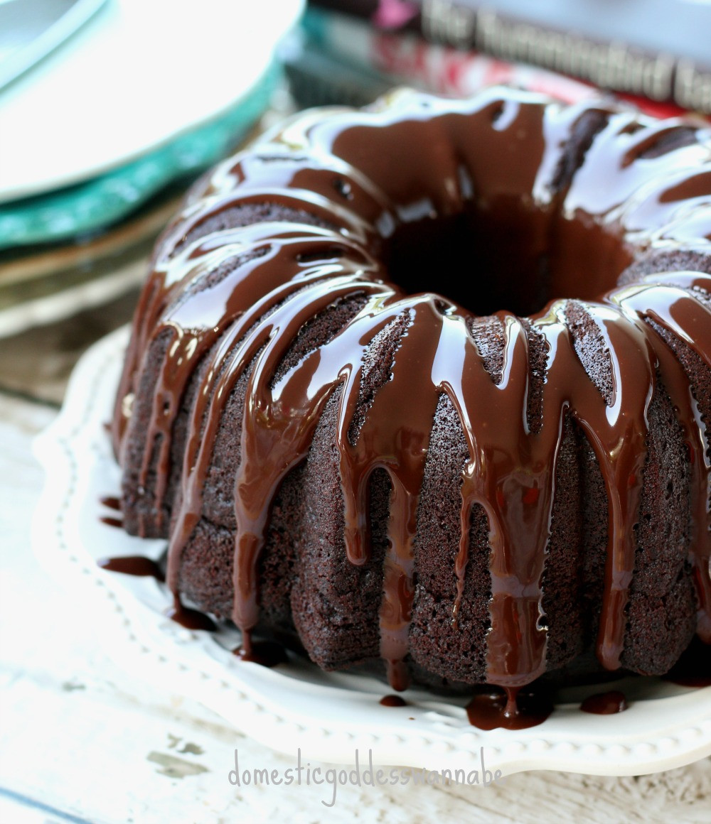 Moist Chocolate Cake
 ultra moist chocolate cake with chocolate drizzle