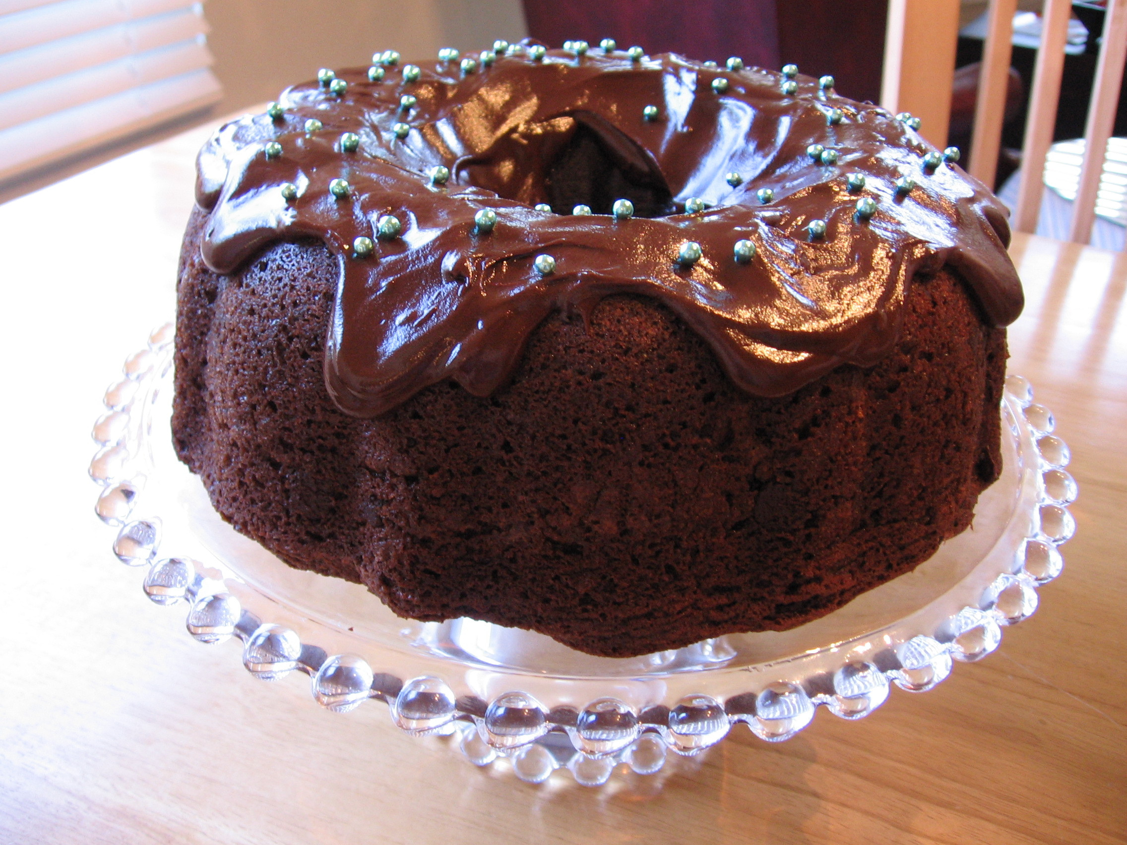 Moist Chocolate Cake
 Super Moist Chocolate Bundt Cake