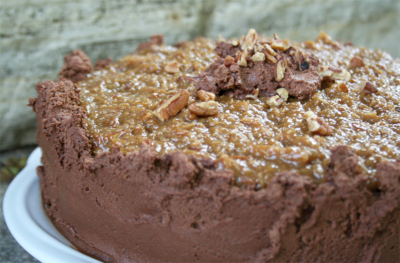 Moist German Chocolate Cake Recipe
 A Naturally Sweetened Version of the Best German Chocolate