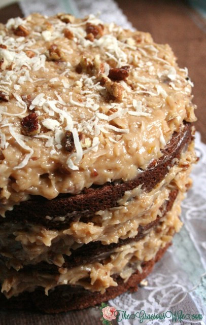 Moist German Chocolate Cake Recipe
 German Chocolate Cake Recipe