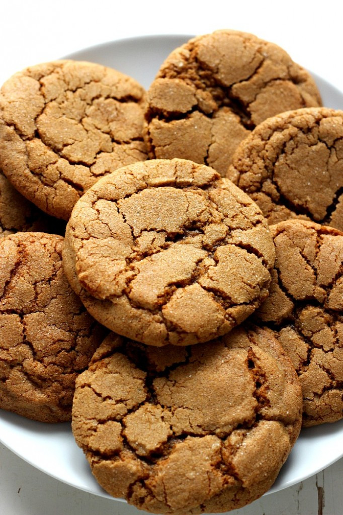 Molasses Cookies Recipe
 Chewy Ginger Molasses Cookies Recipe Card Crunchy Creamy