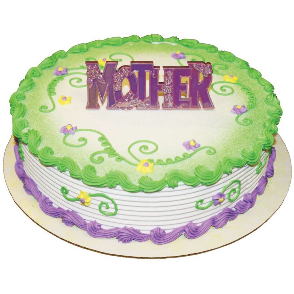 Mother'S Day Desserts
 DecoPac Iridescent Mother s Day Layon 24 BX