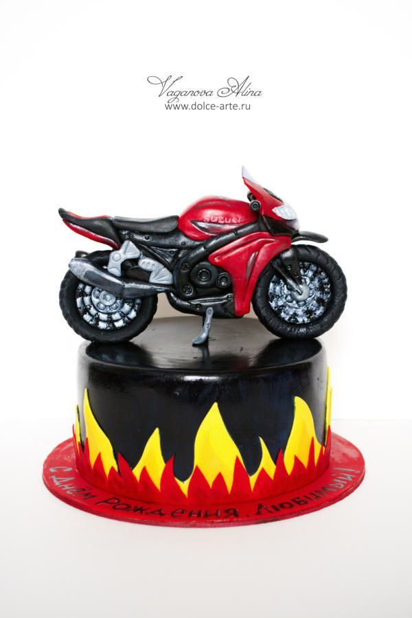 Motorcycle Birthday Cake
 Bildergebnis für motorcycle cake for kids