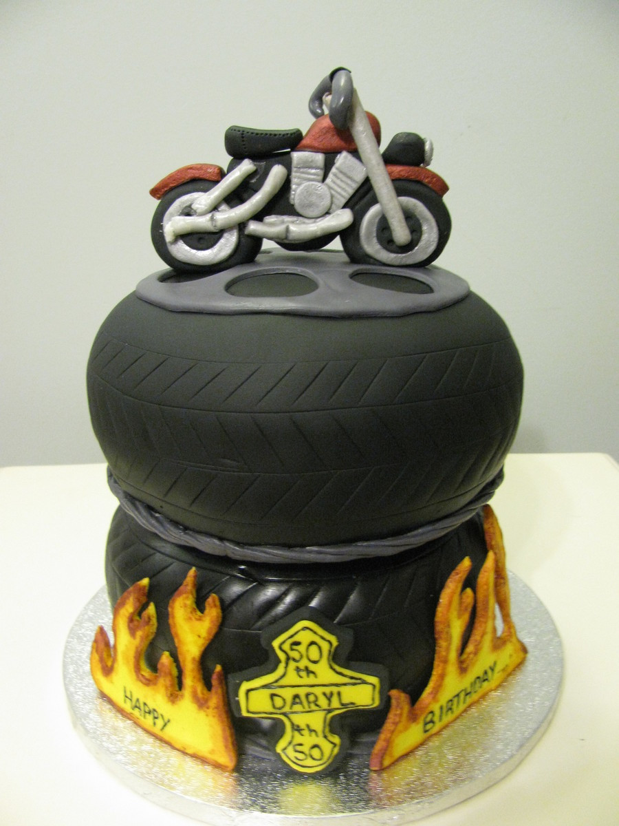 Motorcycle Birthday Cake
 Motorcycle Birthday Cake CakeCentral
