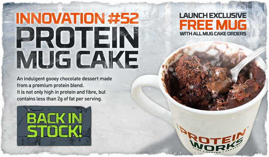 Mug Cake Mix
 New Protein Mug Cake Mix