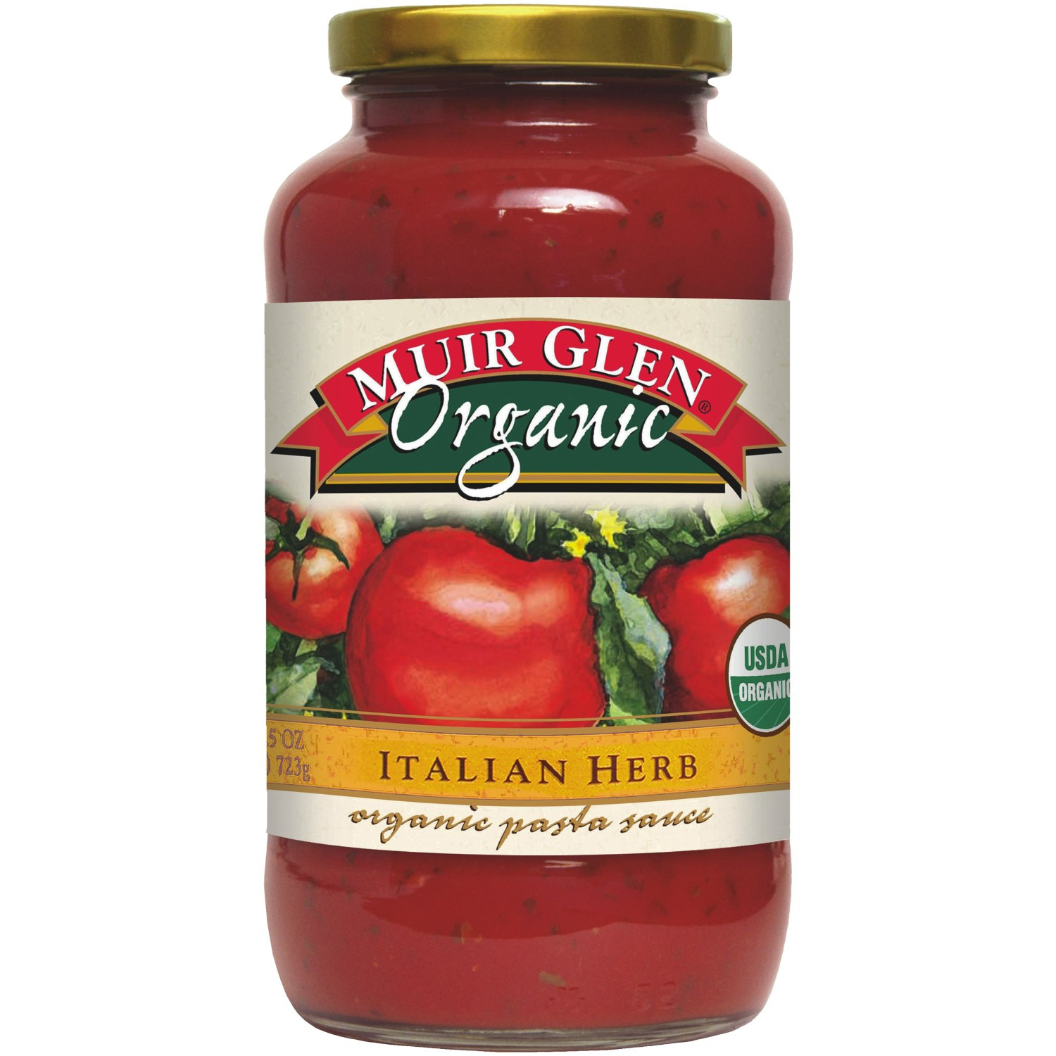 Muir Glen Tomato Sauce
 Muir Glen Organic Pasta Sauce Italian Herb 25 5 Oz