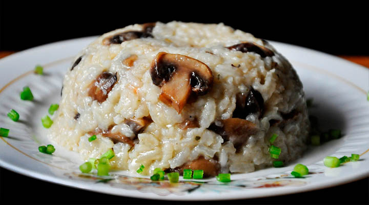 Mushroom Rice Pilaf
 Mushroom Rice Pilaf