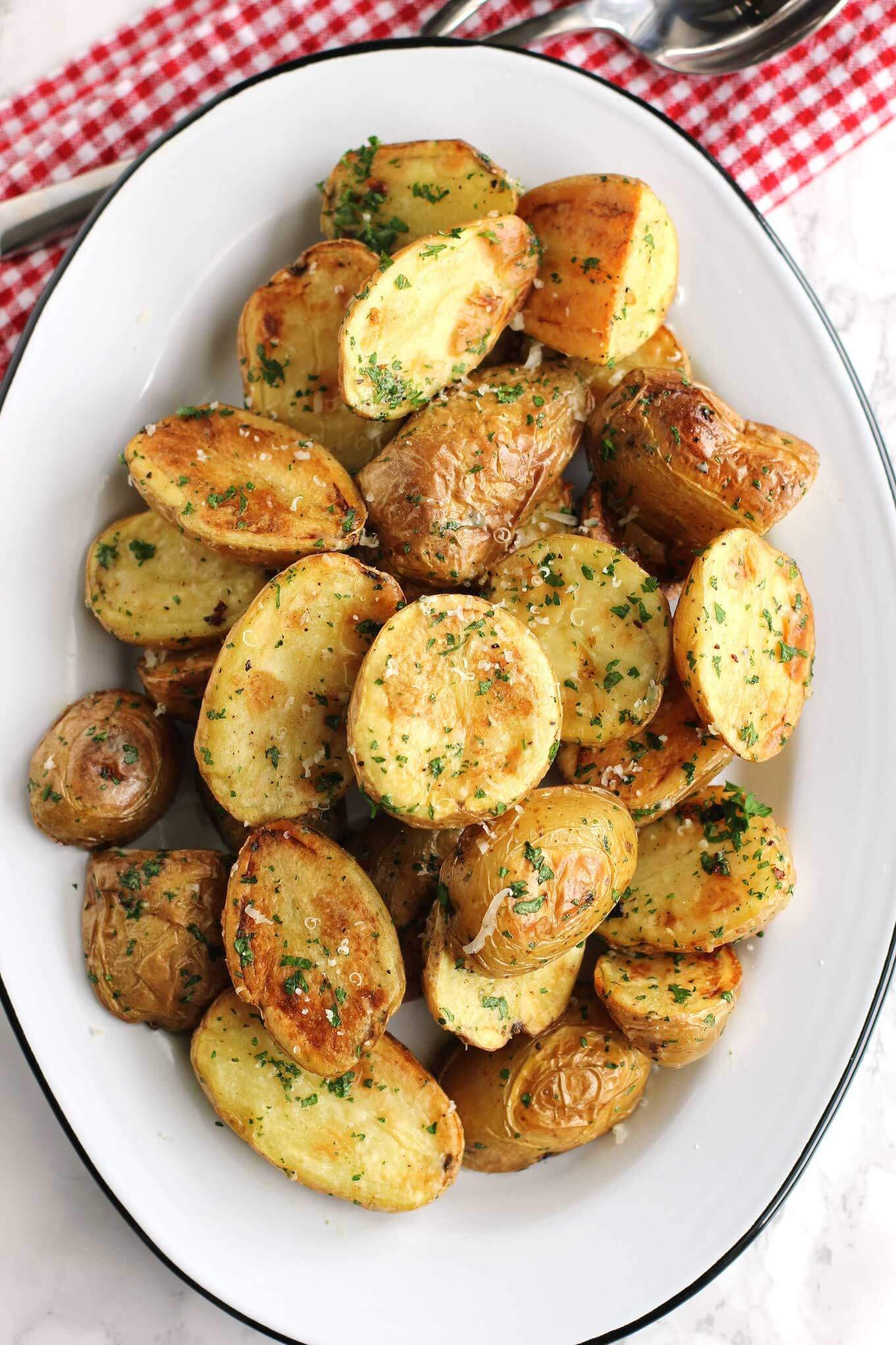 New Potato Recipe
 Roasted New Potatoes With Parmesan And Fresh Herbs Green