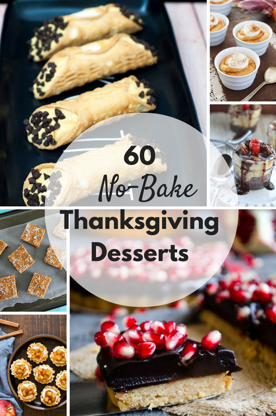 No Bake Thanksgiving Desserts
 60 No Bake Thanksgiving Desserts by The Redhead Baker