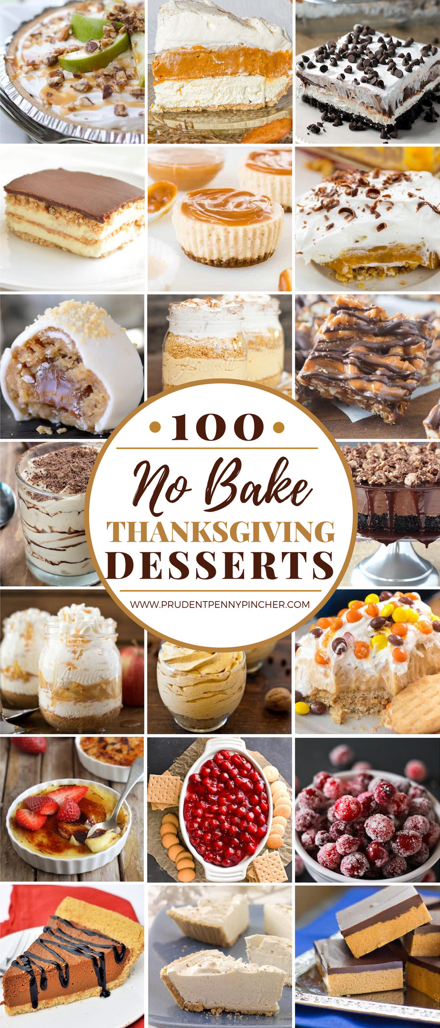 No Bake Thanksgiving Desserts
 100 No Bake Thanksgiving Desserts Prudent Penny Pincher