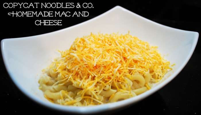 Noodles And Company Mac And Cheese Recipe
 Copycat Noodles & Co Homemade Mac and Cheese