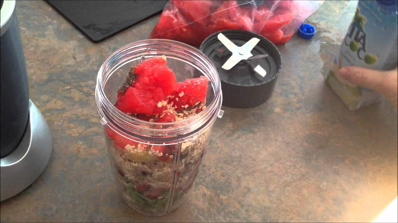 Nutribullet Breakfast Recipes
 Nutribullet Breakfast Smoothie Recipe withcaptions GREEN