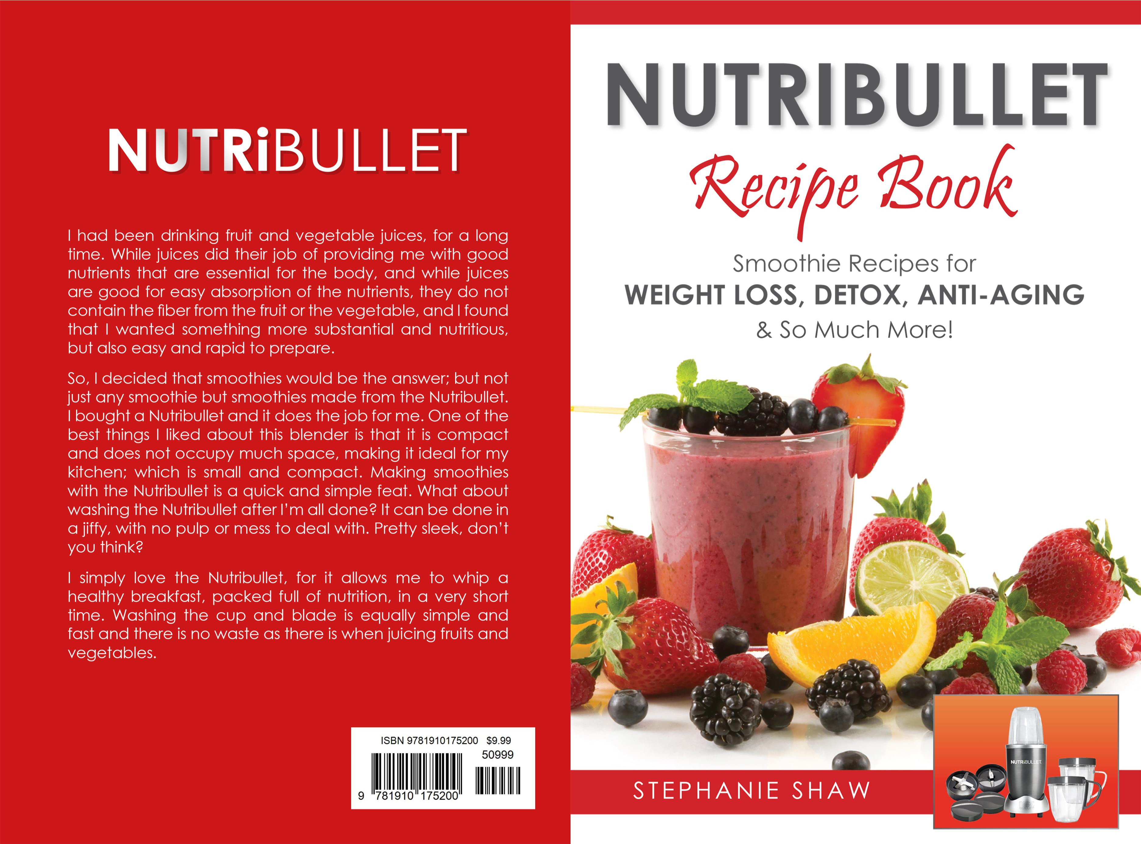 Nutribullet Smoothie Recipes
 Nutribullet Recipe Book Smoothie Recipes for Weight Loss