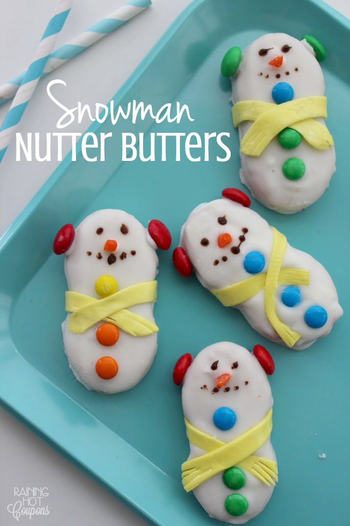 Nutter Butter Cookies
 Nutter Butter Snowmen