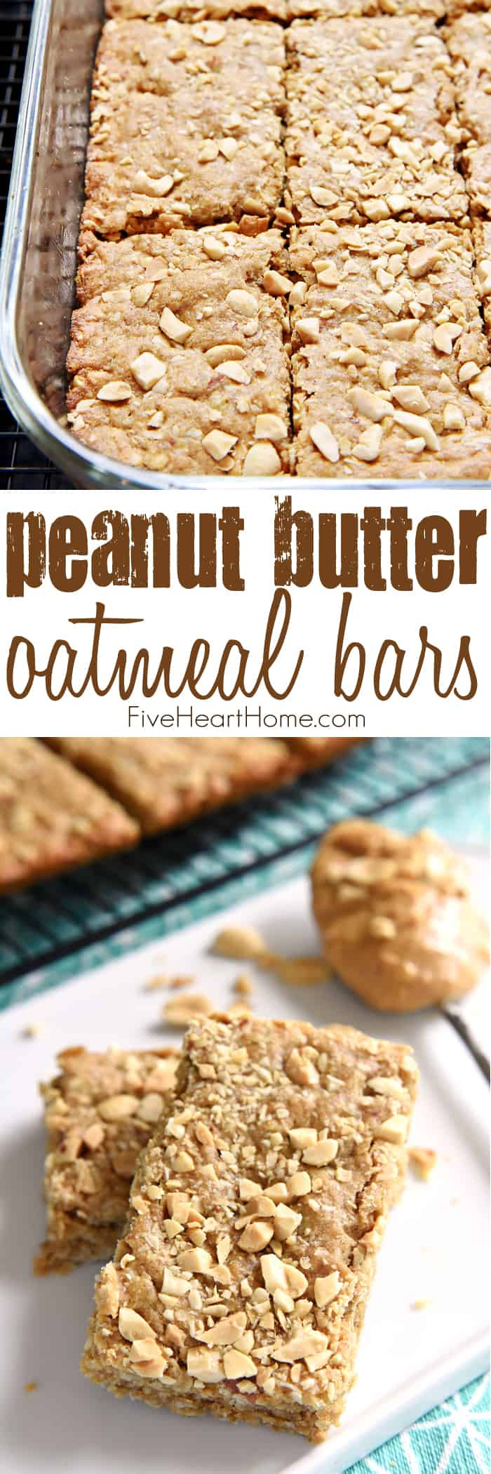 Oat Breakfast Bars Recipe
 peanut butter oatmeal breakfast bars