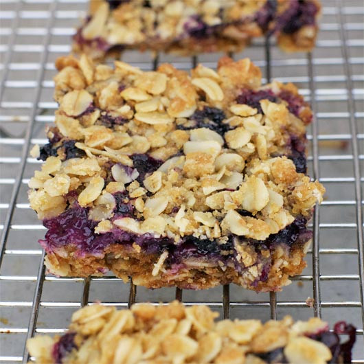 Oat Breakfast Bars Recipe
 blueberry oat breakfast bars