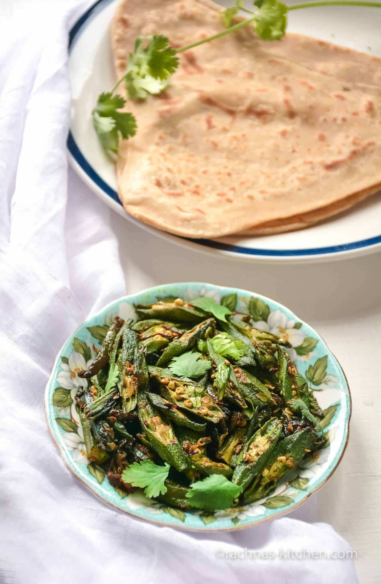 Okra Recipes Indian
 Bhindi fry recipe How to make bhindi fry