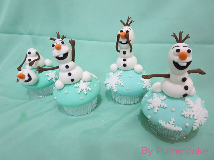 Olaf Cupcakes Cake
 1494 besten Disney s Frozen Cakes Bilder auf Pinterest