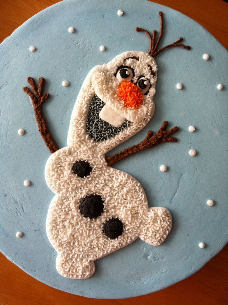 Olaf Cupcakes Cake
 Olaf the Snowman Treats for Christmas