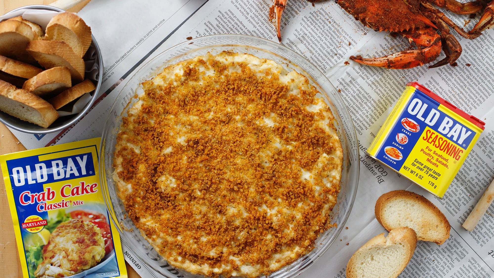 Old Bay Crab Cake Recipe
 Maryland OLD BAY Crab Cake Dip