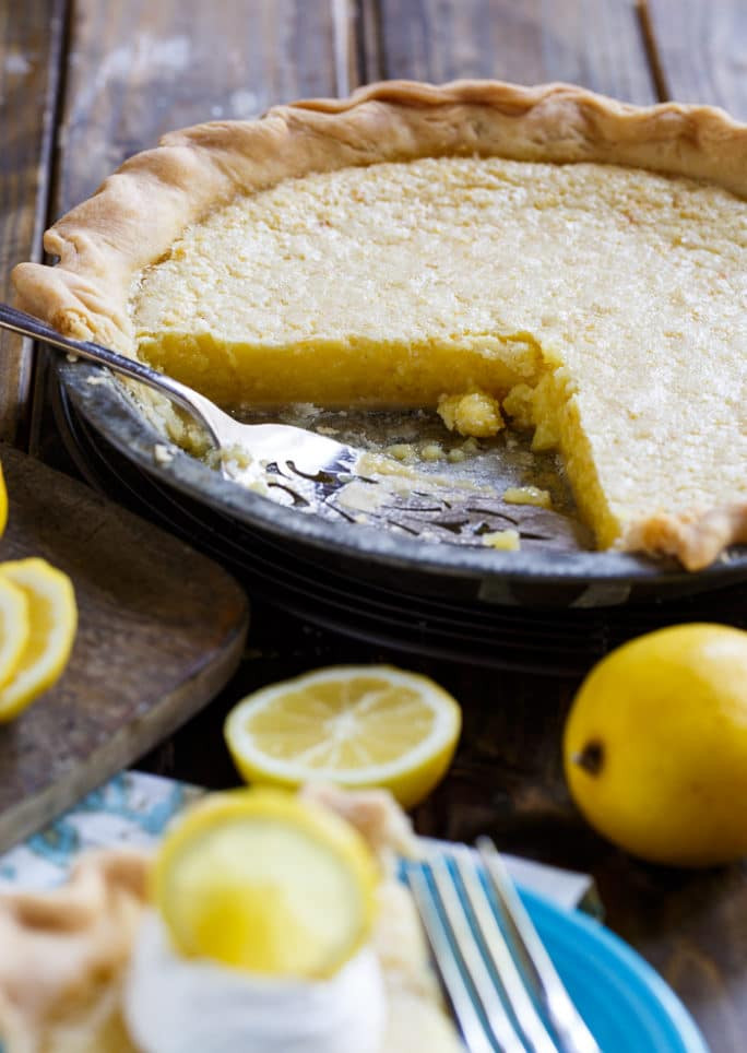 Old Fashioned Chess Pie
 old fashioned lemon chess pie