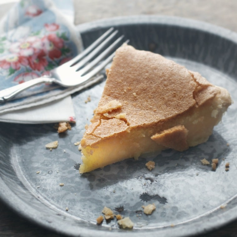 Old Fashioned Chess Pie
 Old Fashioned Chess Pie • Loaves and Dishes