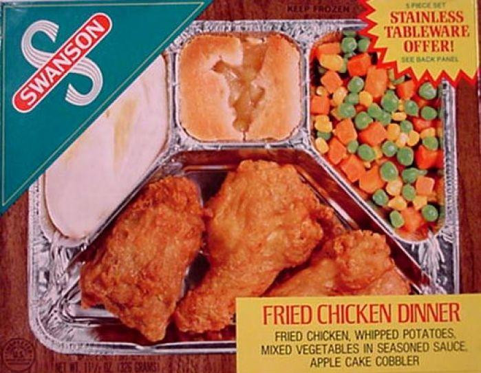 Old Frozen Dinner Brands
 Swanson s TV dinner