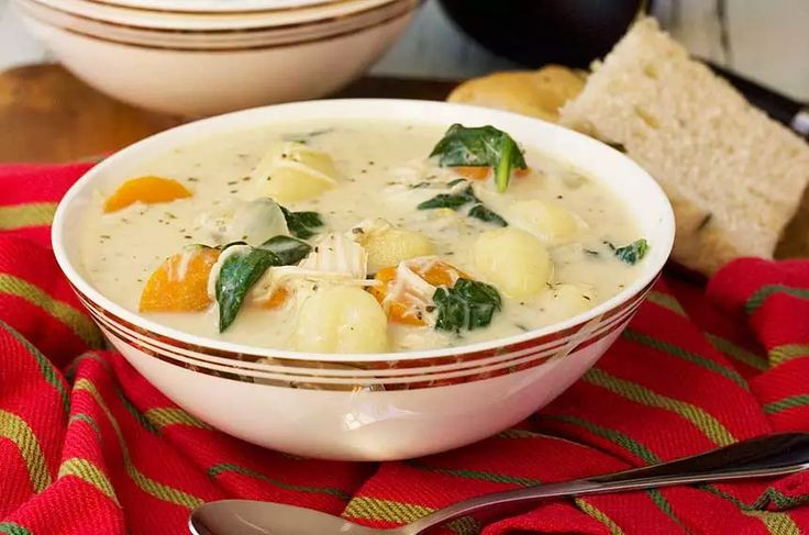 Olive Garden Chicken Gnocchi Soup Recipe Crockpot
 Crockpot chicken gnocchi soup Olive Garden copycat