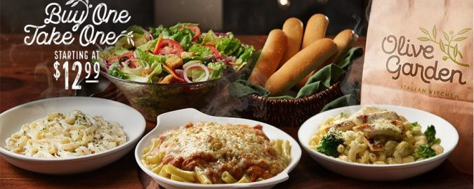 Olive Garden Early Dinner Special
 EXPIRED Buy 1 Take EatDrinkDeals In Olive Garden
