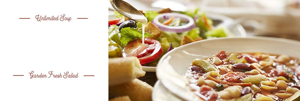 Olive Garden Early Dinner Special
 Early Dinner Duos Specials