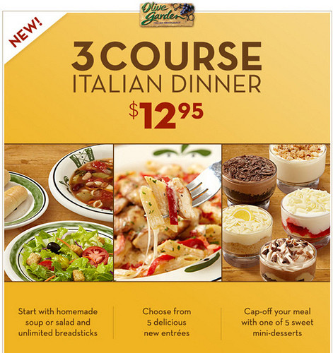 Olive Garden Early Dinner Special
 Olive Garden Lunch Specials Garden for your Inspiration