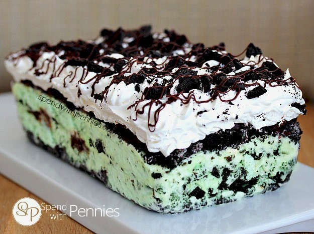 Oreo Ice Cream Dessert
 Mint Oreo Fudge Ice Cream Cake Spend With Pennies